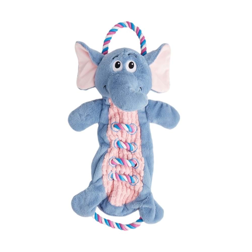 Köpek Oyuncağı Fil Halat Çekme 46*24*12 Cm