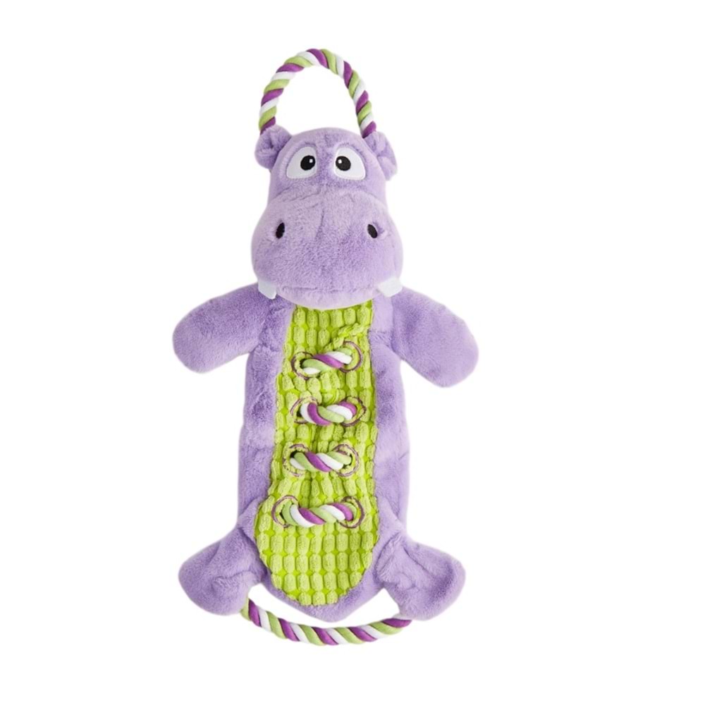 Köpek Oyuncağı Su Aygırı Halat Çekme 46*21*11