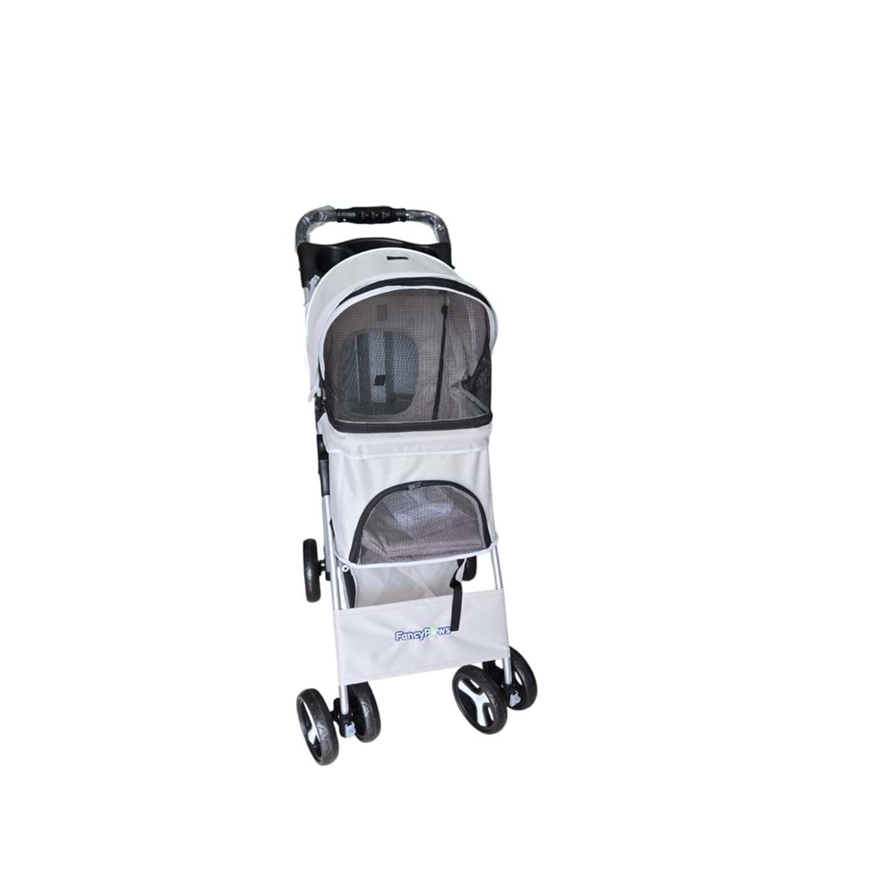 BY ONE HANDS KEDİ&KÖPEK ARABASI DTC804-LIGHT GRAY