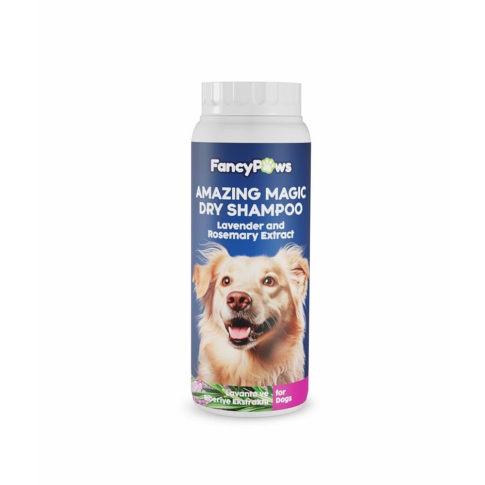 Fancy Paws Amazıng Magic Lavanta ve Biberiye Özlü Köpek Kuru Şampuan 150 ml