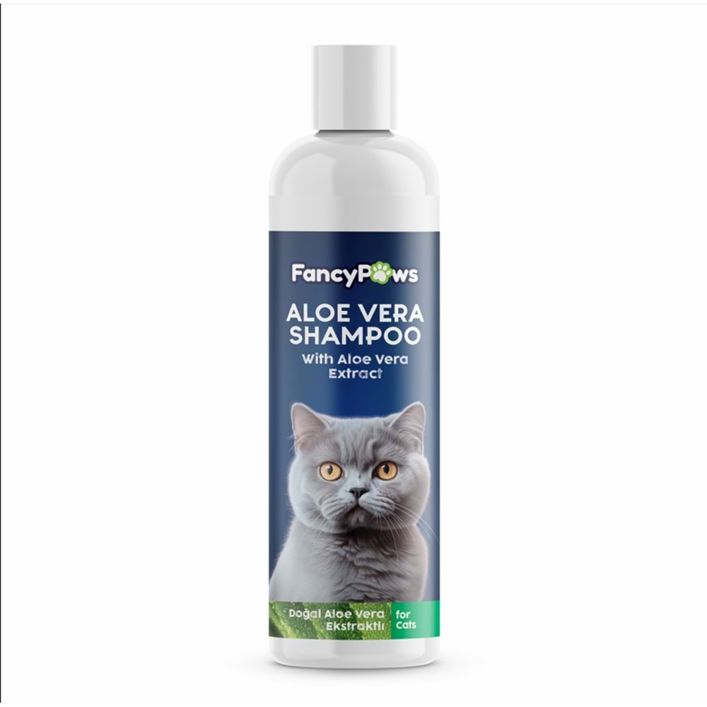 Fancy Paws Aloe Vera Kedi Şampuanı 250 ml