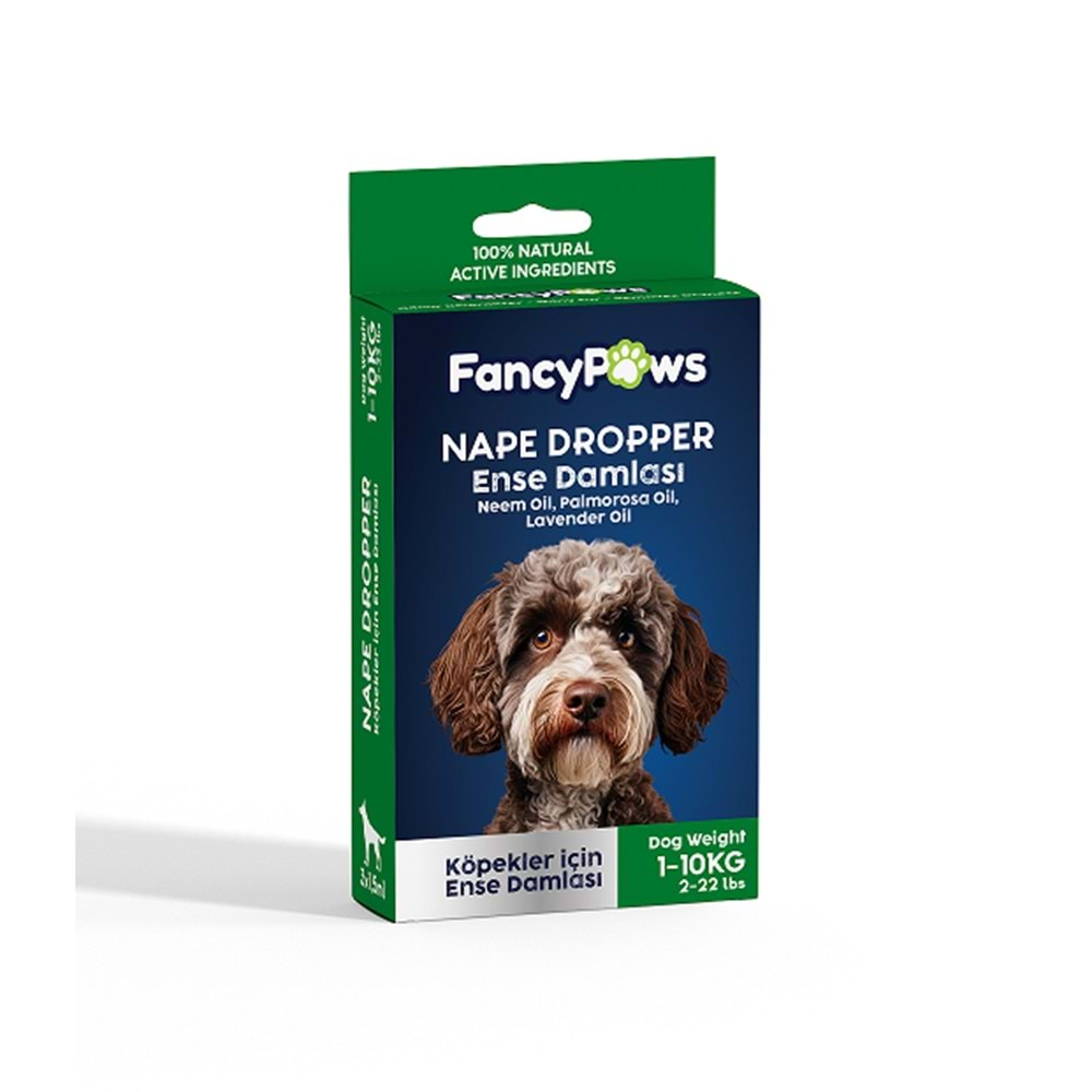 Fancy Paws Ense Damlası 1-10 Kg 3x1,5ml