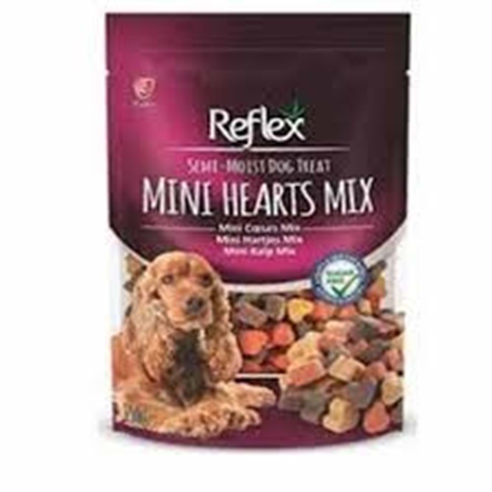 SEMI-MOIST ÖDÜL MAMASI / MINI KALP MIX (10 AD/KOLİ