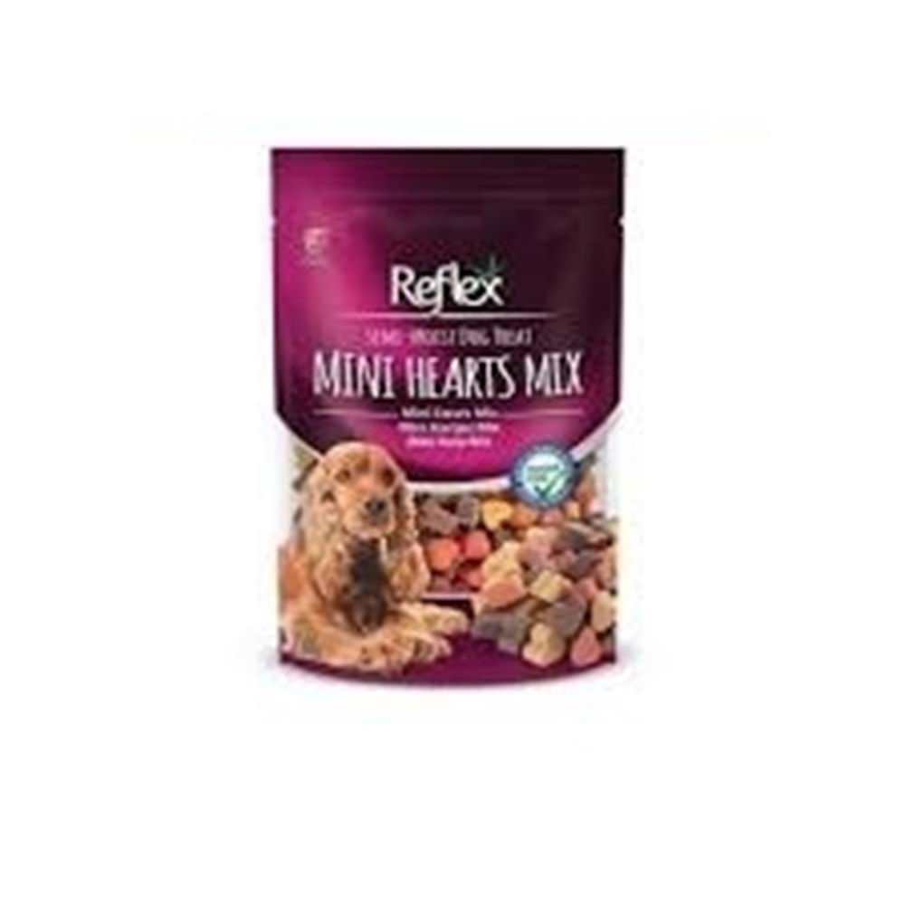 SEMI-MOIST ÖDÜL MAMASI SOMON&PİRİNÇ KALPLİ MIX (10