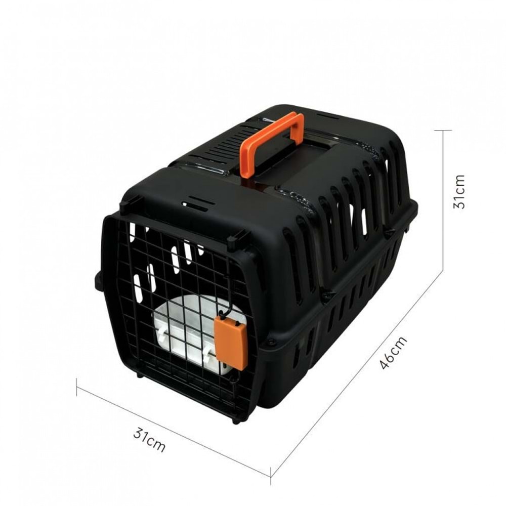 JCS EVCIL HAYVAN TAŞIMA ÇANTASI+PLASTİK PASPAS+KASE 46*31*31