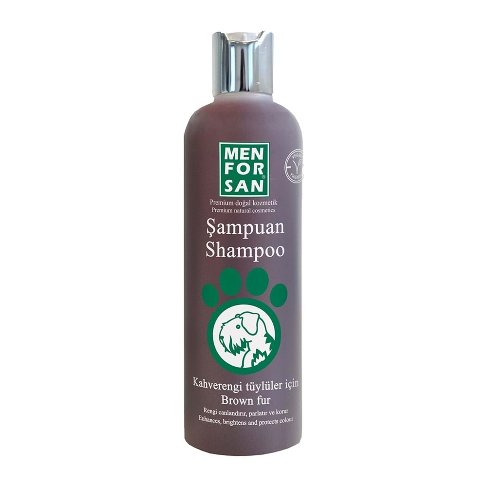 MENFORSAN KAHVERENGİ TÜYLÜLERE ÖZEL KÖPEK ŞAMPUANI 300 ML