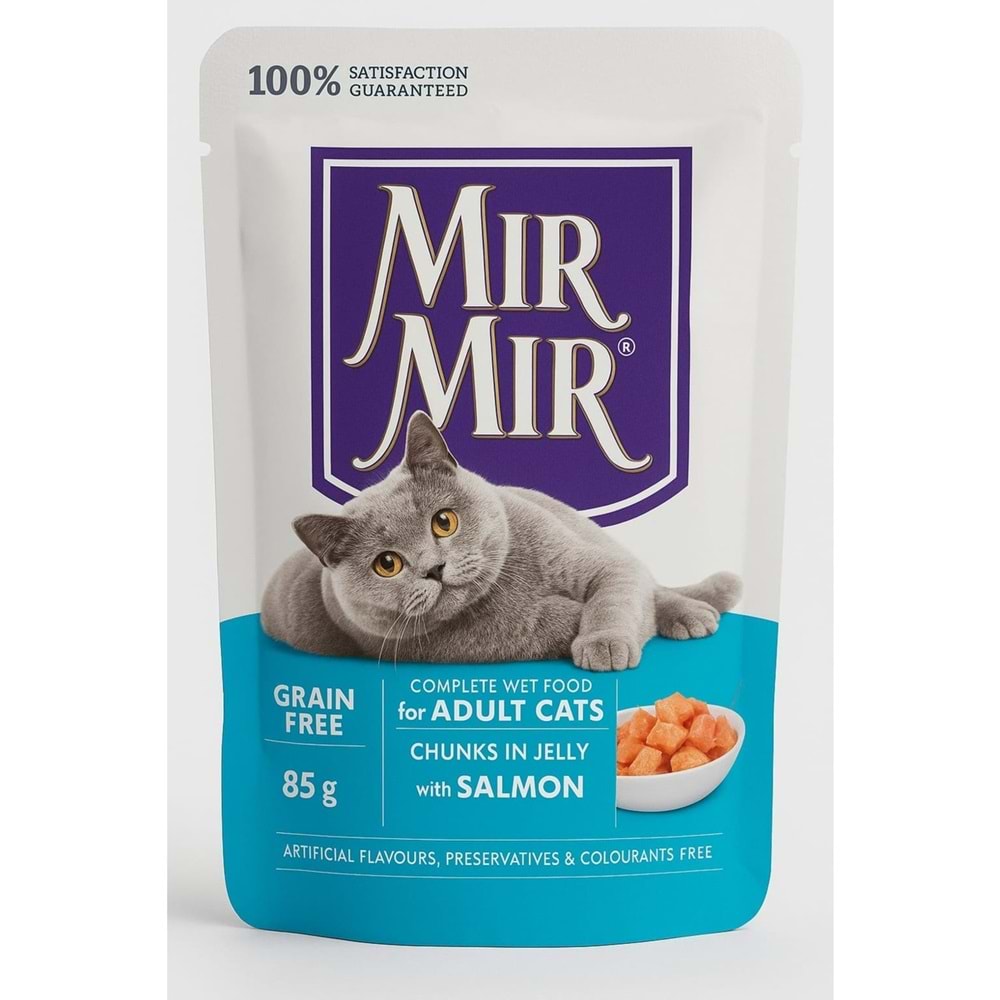 MIRMIR SOMONLU POUCH YETİŞKİN KEDİ 85gr