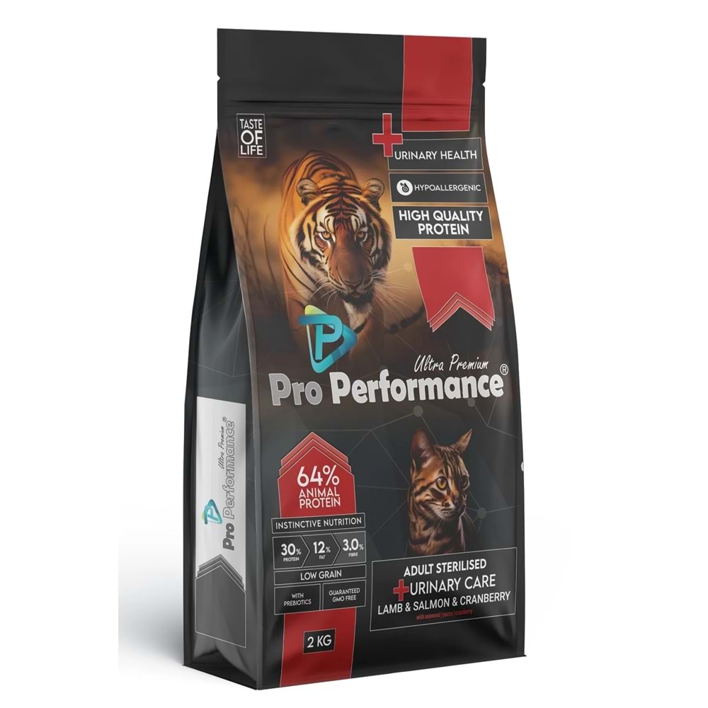 Pro Performance Adlt Cat Sterilised Lamb & Shrimps & Salmon & Cranberry 2 Kg