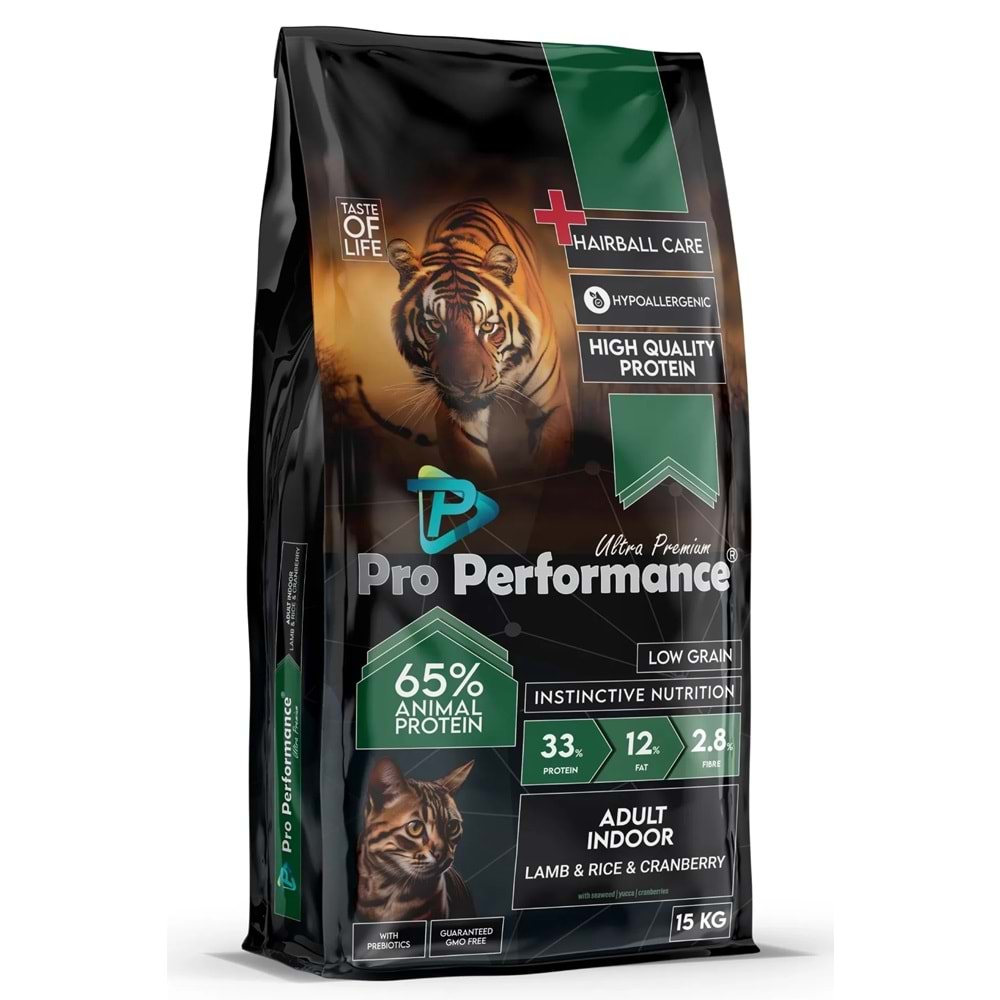 Pro Performance Adult Cat Lamb & Rice & Cranberry 15 Kg