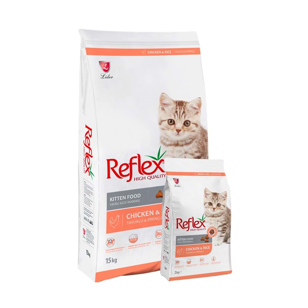 Reflex Tavuklu Yavru Kedi Maması 10 kg