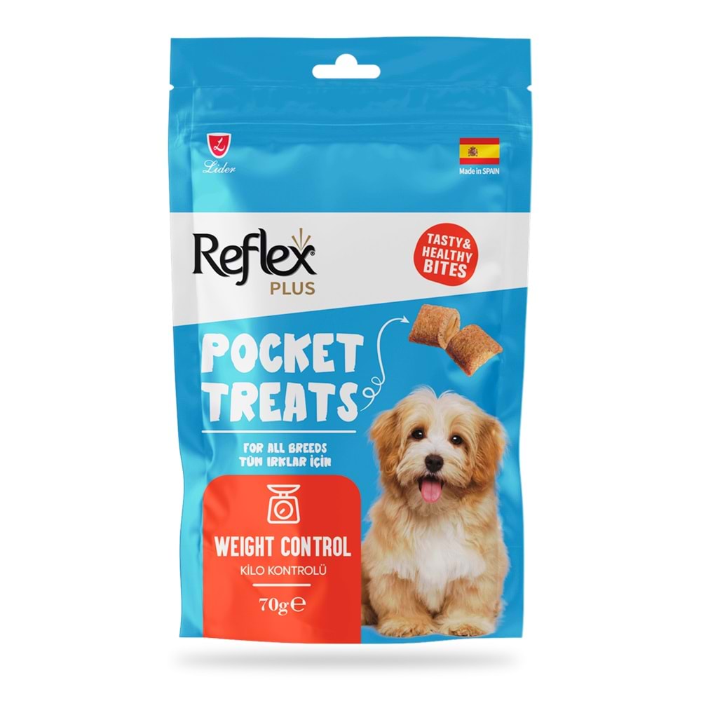 REFLEX POCKET TREATS KİLO KONTROLÜ İÇİN KÖPEK ÖDÜL MAMASI 70 G