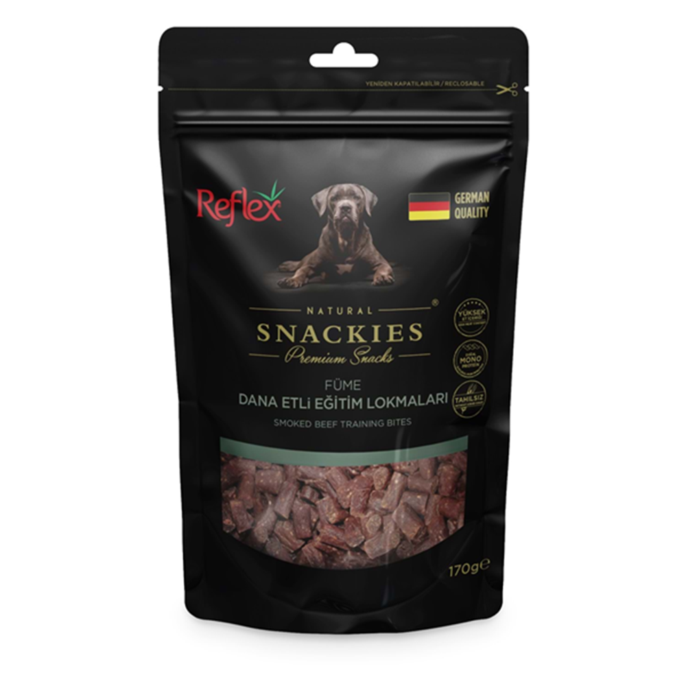 REFLEX SNACKIES FÜME DANA ETLİ EĞİTİM LOKMALARI 170 G