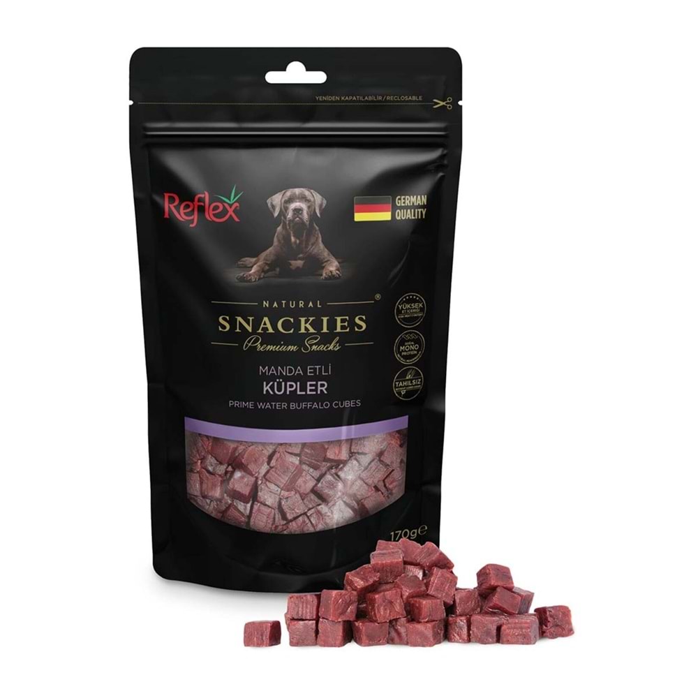 REFLEX SNACKIES MANDA ETLİ KÜPLER 170 G