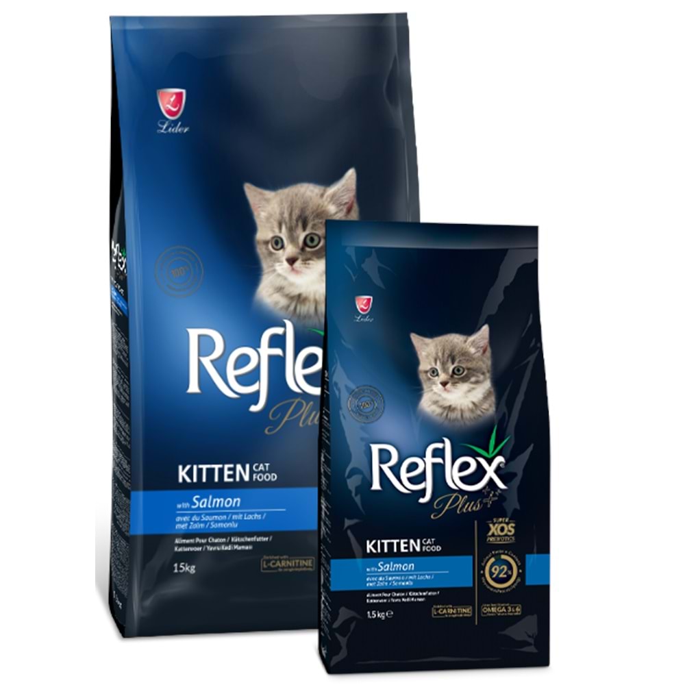 Reflex Plus Somonlu Yavru Kedi Maması 1,5 KG