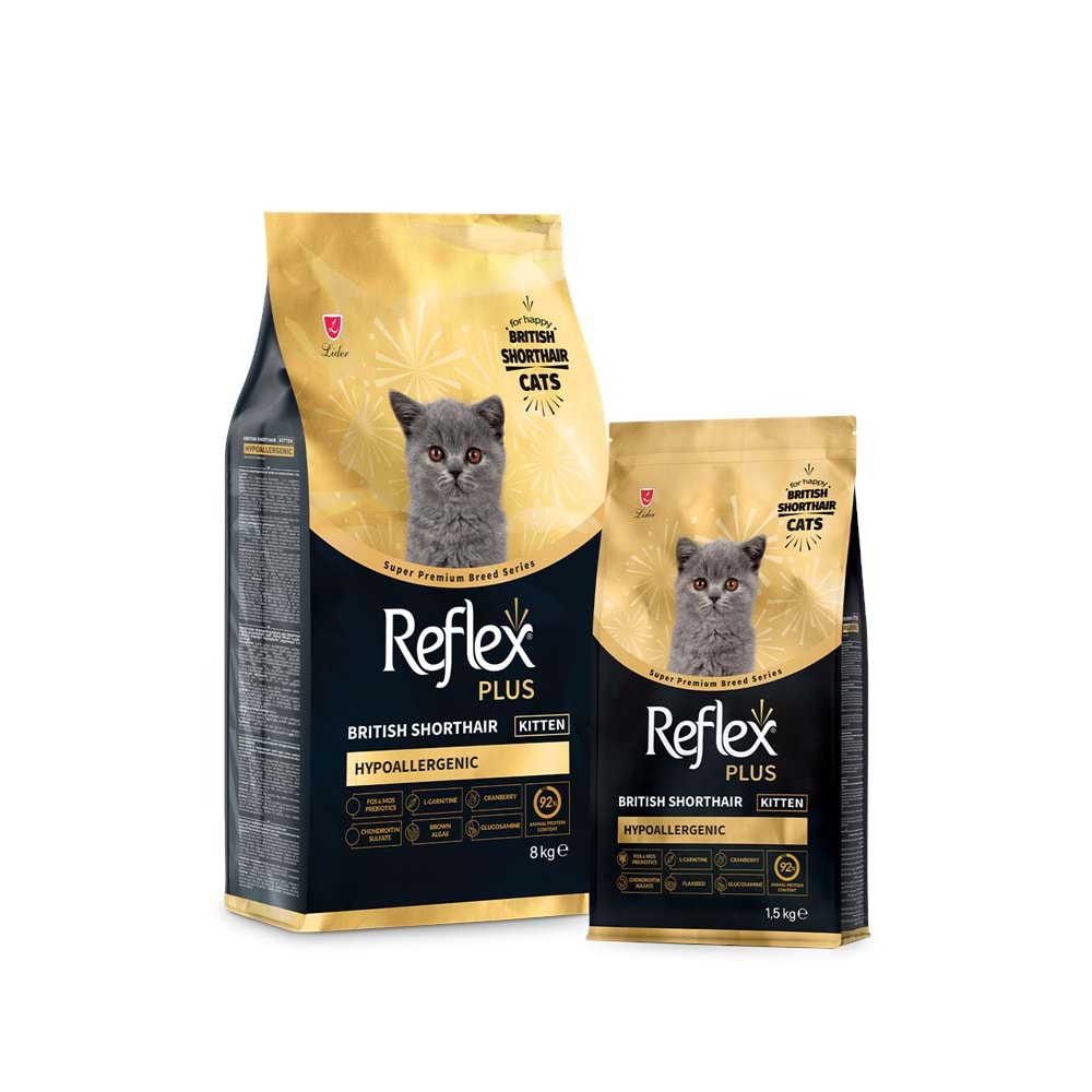 Reflex Plus British Shorthair Yavru Kedi Maması 1,5 KG
