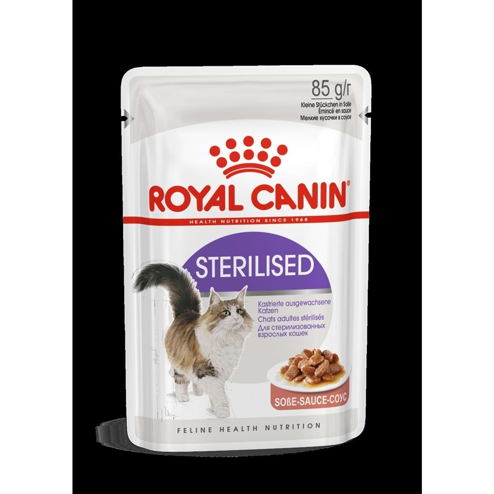 Royal Canin Sterilised Gravy 12X85 Gr