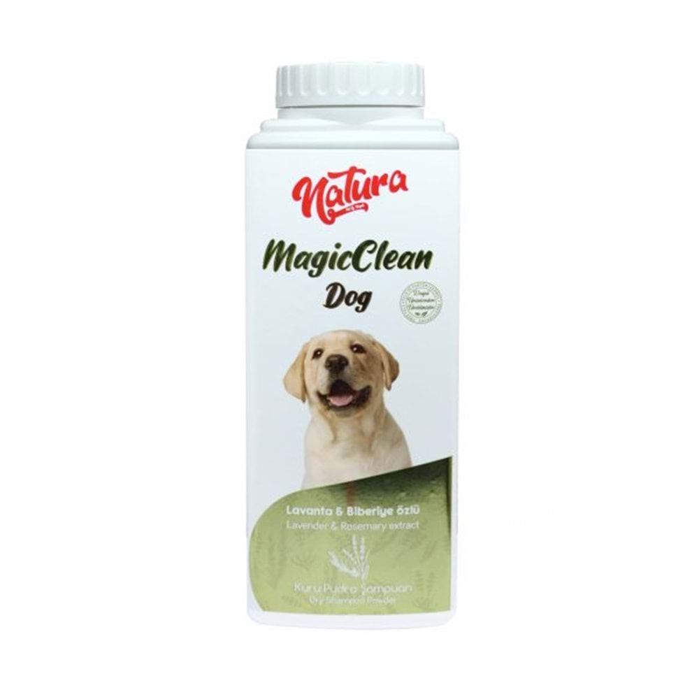 Natura MagicClean Dog Kuru Pudra Köpek Şampuanı 150 Gr