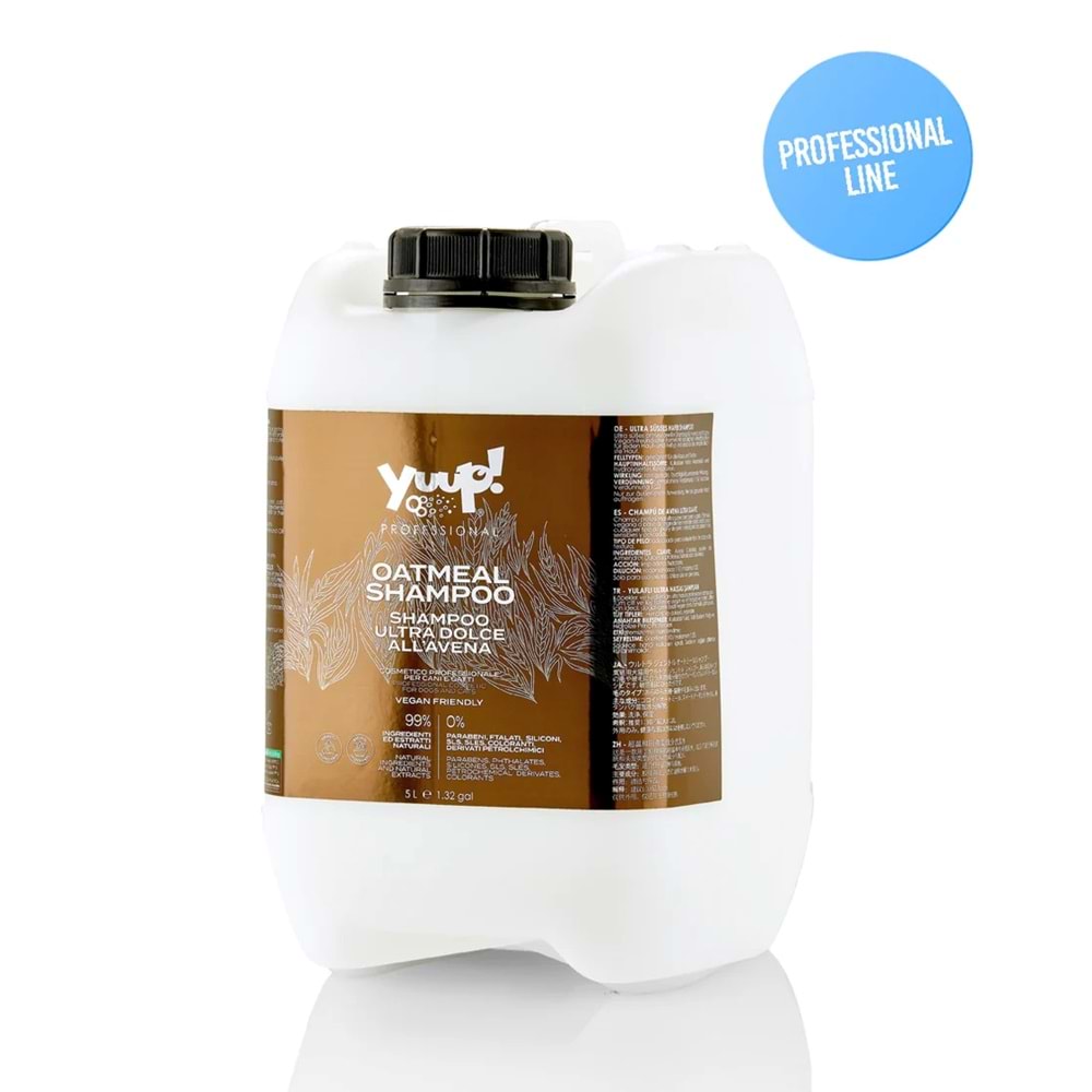Yuup! Profesyonel Yulaf Ezmesi Şampuanı 5 litre
