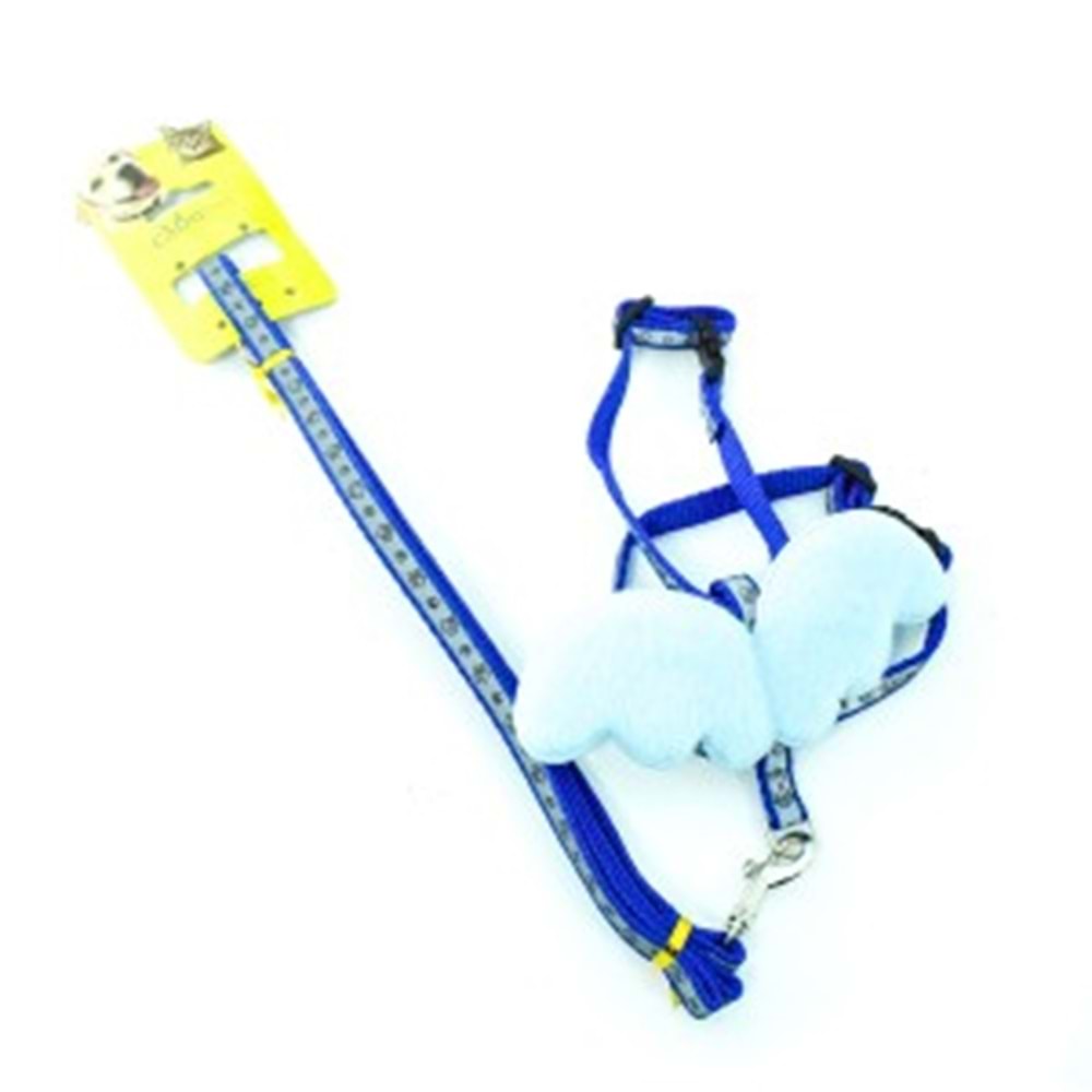 20-1-40 CADOPET 1,5 CM REFLEKTÖRLÜ KANATLI BEL TASMA TAKIM (12)