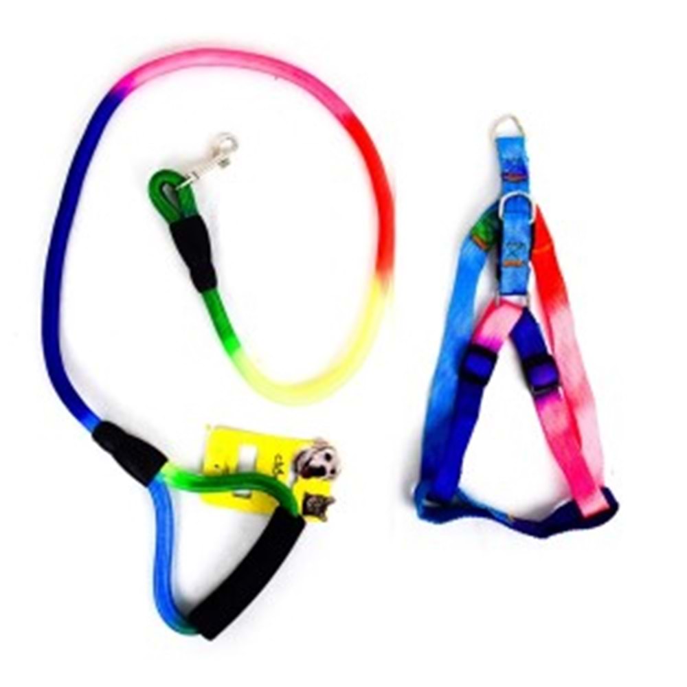 21-1-76 CADOPET 14 MM FİTİL GÖKKUŞAĞI BEL TASMA TAKIM