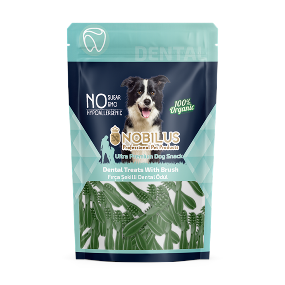 NOBİLUS FIRÇA DENTAL AĞIZ BAKIM Köpek Ödülü 80Gr