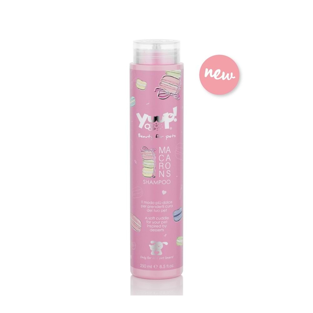 Yuup! Home- Macarons Shampoo 250 ml/8.5fl.oz made in italy