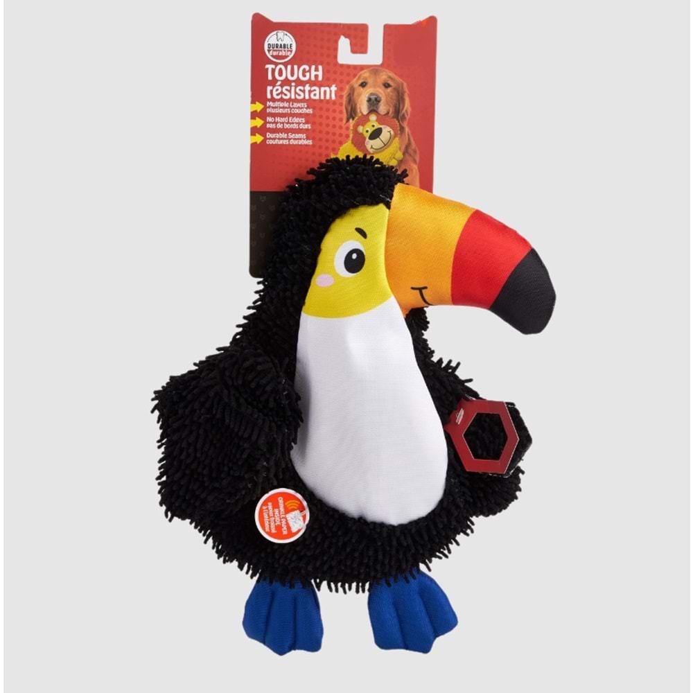 Peluş Dolgusuz Kırışık Sert Oyuncak Kuş