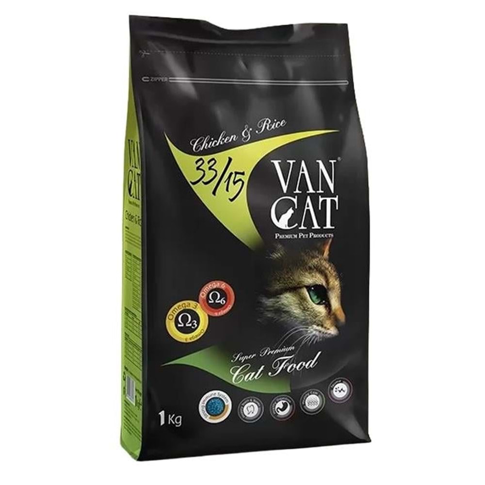VANCAT TAVUKLU KEDI MAMASI 1 KG
