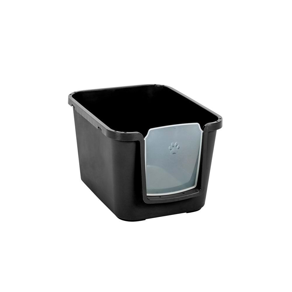 VERSUS XL Basic Kapalı Kedi Tuvaleti - Eko BLACK