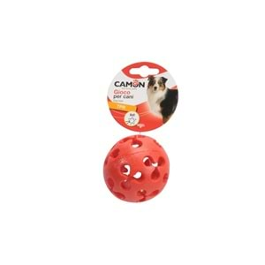 Camon Köpek Oyuncağı Zilli TPR Topu 72 MM