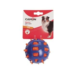 Camon Diken Uçlu,Gıcırtılı İki Renkli Top Oyuncak 10 cm
