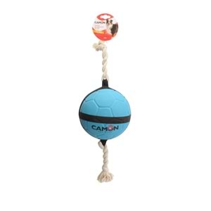Handball BALL for Dogs with Rope Handles