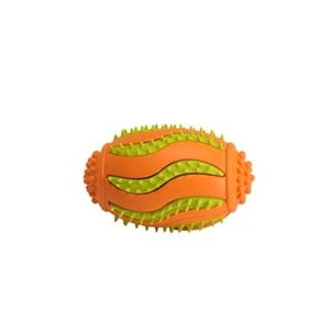 Camon Lateks Ek Parçalı ve Gıcırtılı Kauçuk Rugby Topu 9 cm