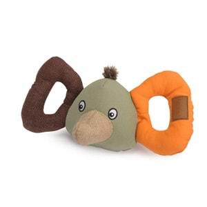 Camon Gıcırtılı Kanvas Köpek Oyuncağı Fil 30 Cm