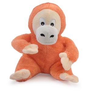 Dog toy - Polyester raccoon and gorilla w/squeaker, approx. 23cm