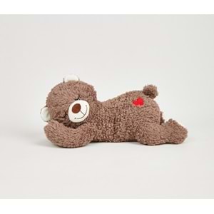 Kalp Atışı Ayı Peluş Oyuncak 10*13.5*27 Cm