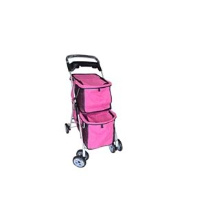 KEDİ & KÖPEK TAŞIMA ARABASI DTC808-PINK