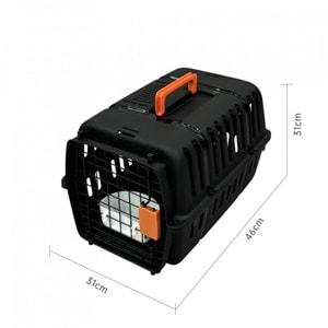 JCS EVCIL HAYVAN TAŞIMA ÇANTASI+PLASTİK PASPAS+KASE 46*31*31