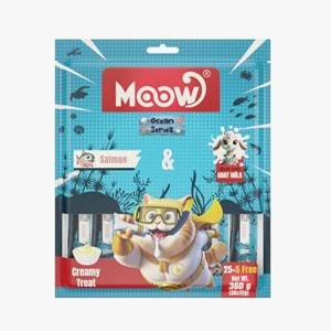 MOOW SOMONLU KEÇI SÜTLÜ 12GR X 30'LU KEDI KREMA ÖDÜLÜ