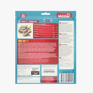 Moow Somonlu Keçı Sütlü 12Gr X 30'Lu Kedı Krema Ödülü