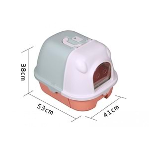 JCS KEDİ TUVALETİ 53*41*38