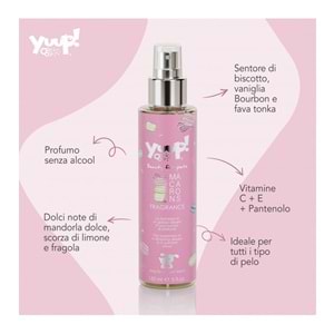 Yuup! Home- Macarons Fragrance 150 ml/5fl.oz made in italy