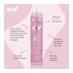 Yuup! Home- Macarons Shampoo 250 ml/8.5fl.oz made in italy