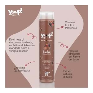 Yuup! Home-Sacher Shampoo 250 ml/8.5fl.oz made in italy