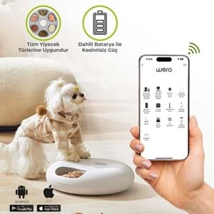 Wero F13-W6 Öğün Yaş Mama Kabı (WiFi)