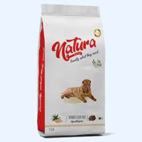 Natura Low Grain Hypoallergenic M/L Adult Dog with Salmon & AloeVera 12Kg
