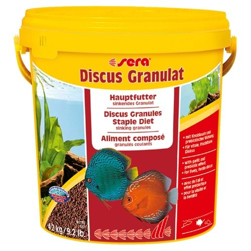 Sera Discus Granulat Nature 10 Lt(4,2 Kg)