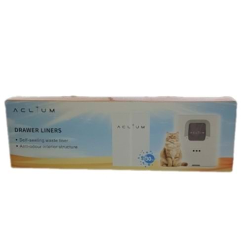 ACLIUM A18 KEDİ TUVALETİ KAKA POŞETİ 30 LU