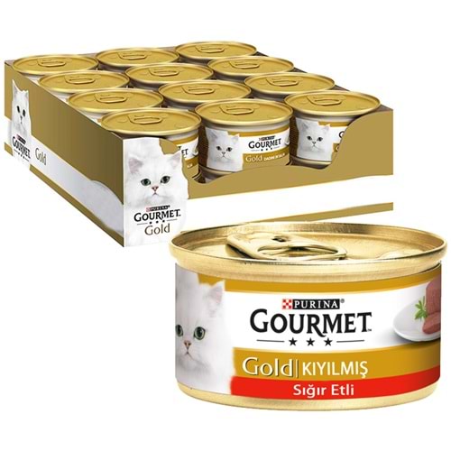 GOURMET GOLD KIYILMIŞ SIĞIR ETLİ 85 Gr