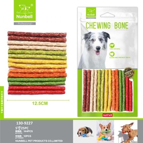 NUNBELL MUNCHY ÇUBUK 12cm 6gr 10'lu